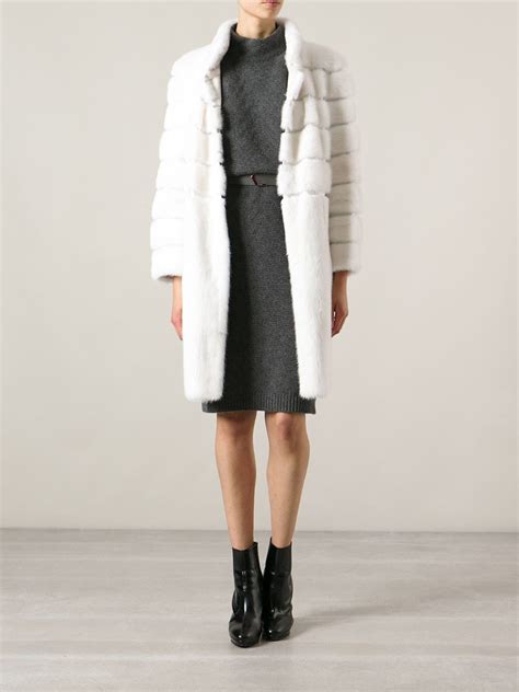 fendi white mink coat|White mink coat .